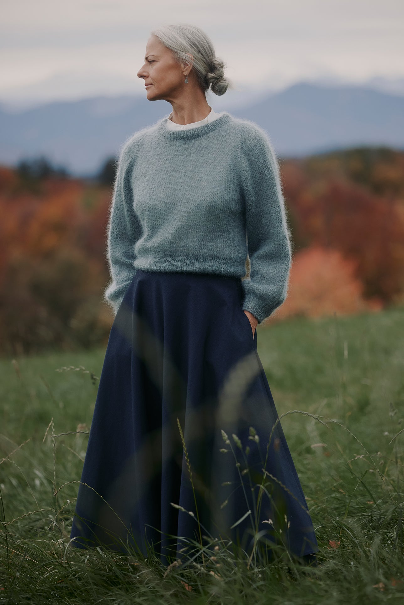 Glockenrock VICTORIA nachtblau