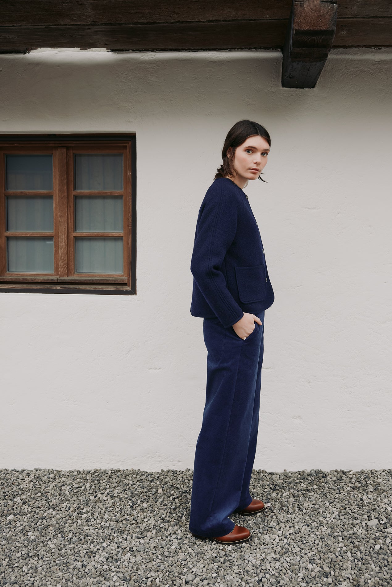 Walkjanker SELMA navy