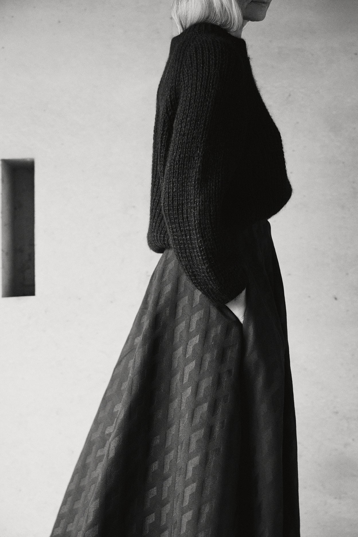 Jaquardrock CLAUDINE black