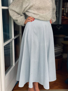 Jeansstreifenrock CLAUDIA