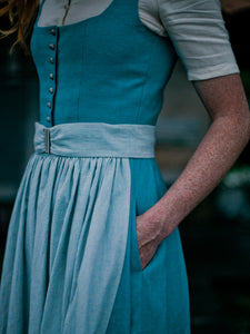 Leinendirndl AVA kornblume