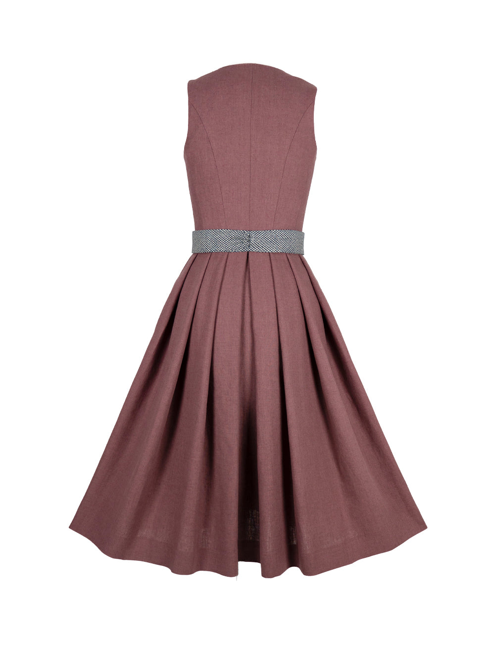 Leinendirndl AVA altrosa