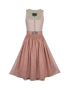 Leinendirndl AVA rosé