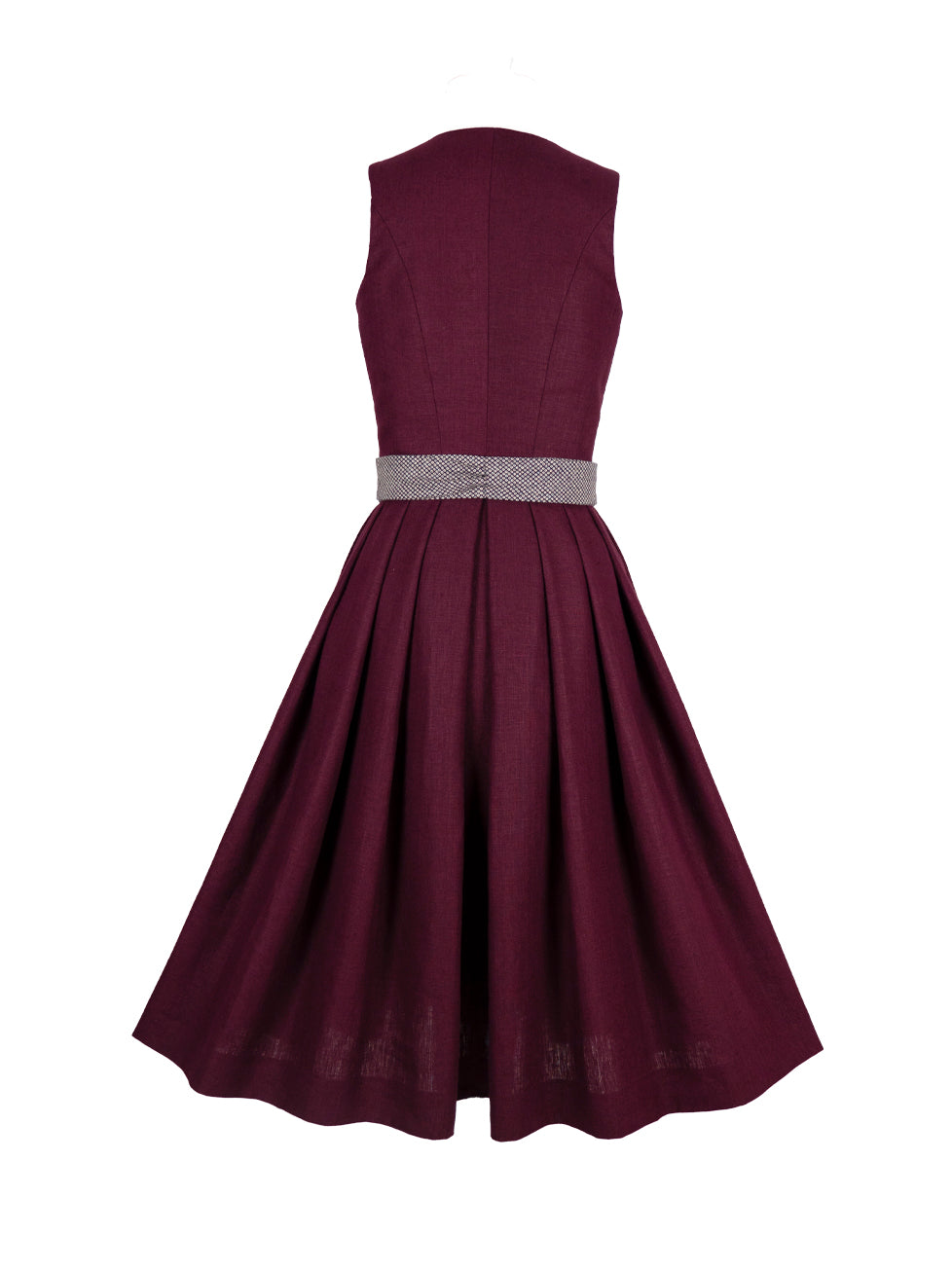 Leinendirndl AVA burgund