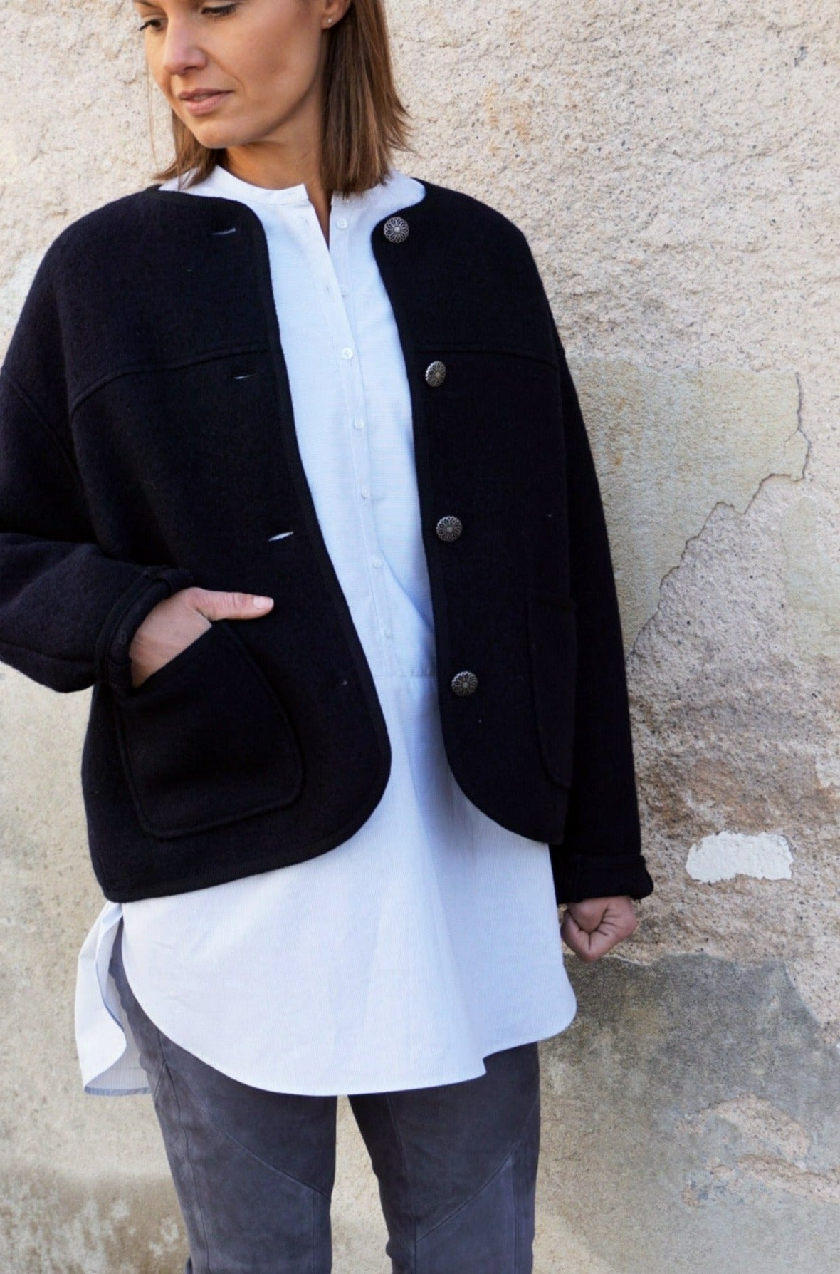 Walkjanker LOVIS navy