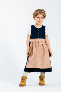Kinderdirndlschürze MARLI rosé