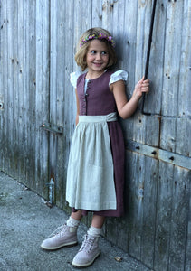 Kinderdirndl IDA altrosa