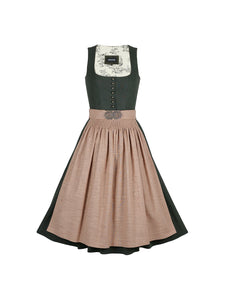 Leinendirndl AVA oliv
