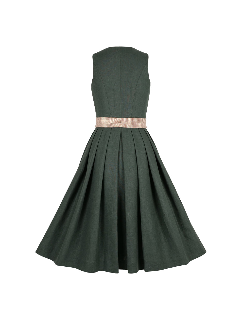Leinendirndl AVA oliv